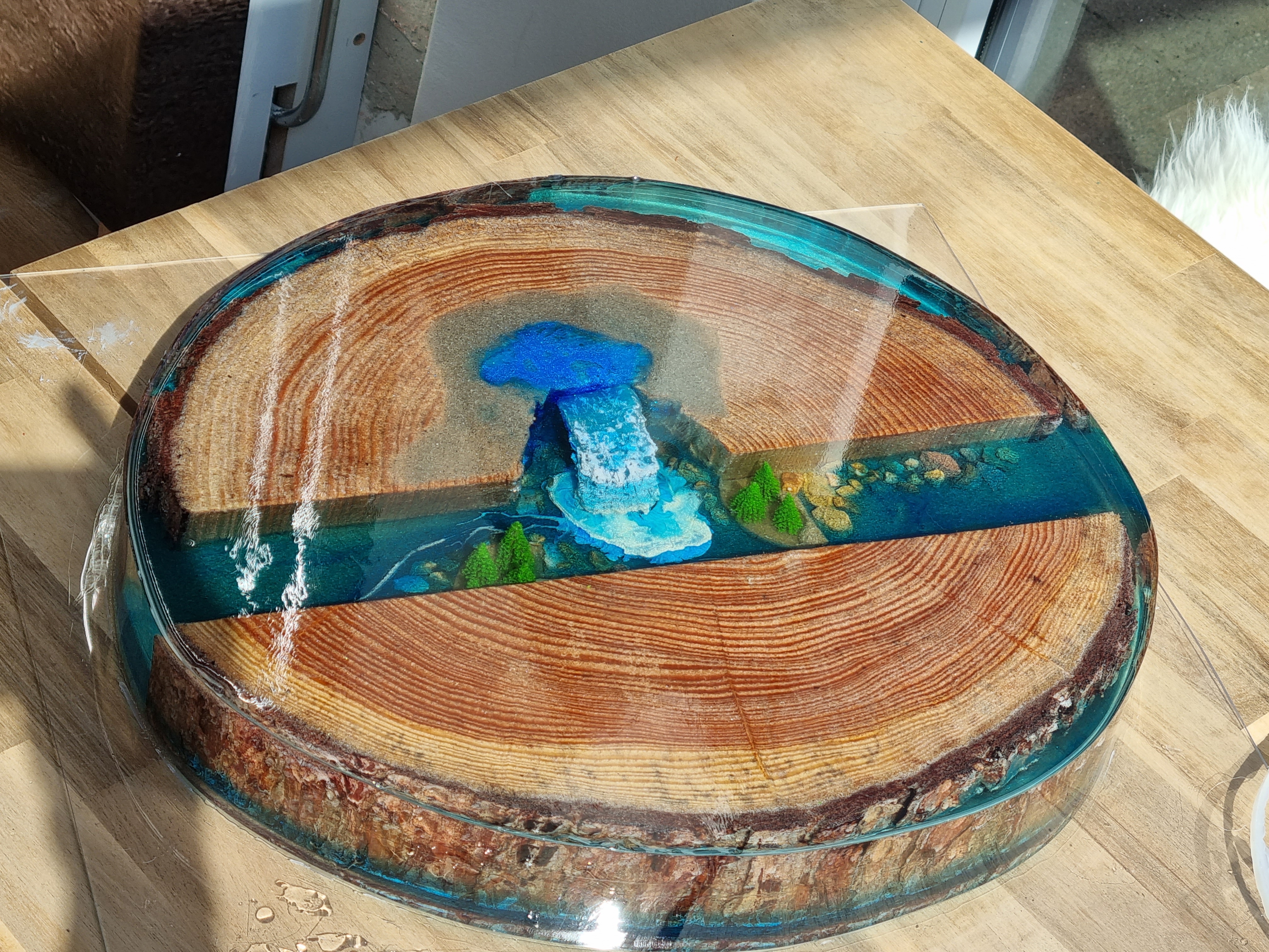 table finished